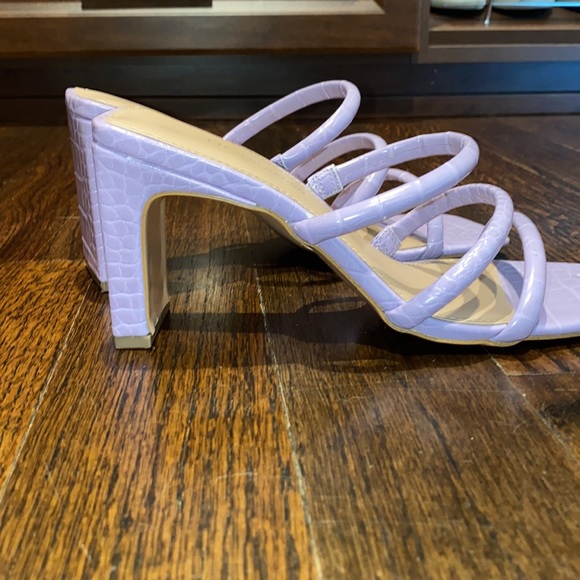 BCBGeneration Falla Faux Leather Heeled Sandals - Picture 3 of 3